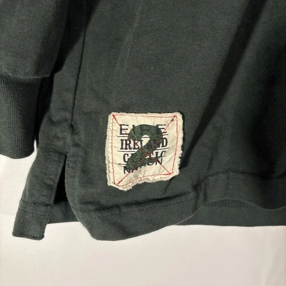 Ireland Three Shamrock Rugby Shirt Unisex Polo Shirt by Lansdowne Size XL - Picture 3 of 16